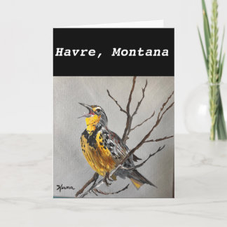 Meadowlark Card - Havre, Montana