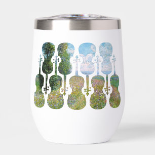 Meadowlark Violin Coffee/Tea Practicing Tumbler