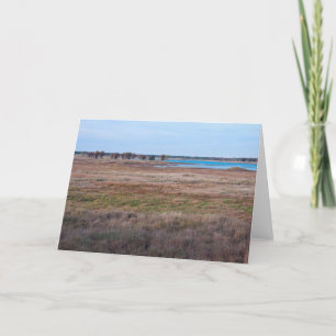 meadows and marshes of necedah holiday card