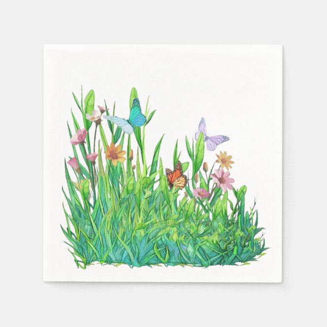 Meadow's Delight Napkin (Front)