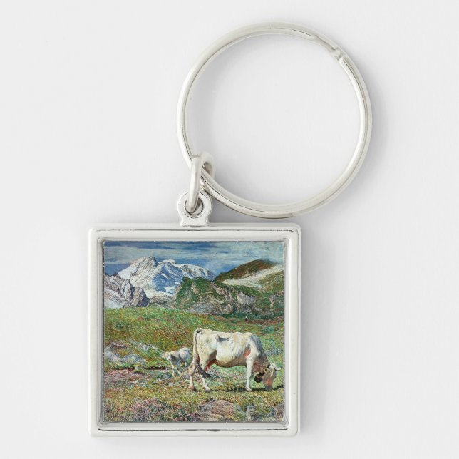 Meadows in Spring Key Ring (Front)