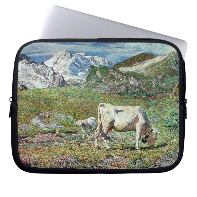 Meadows in Spring Laptop Sleeve (Front)
