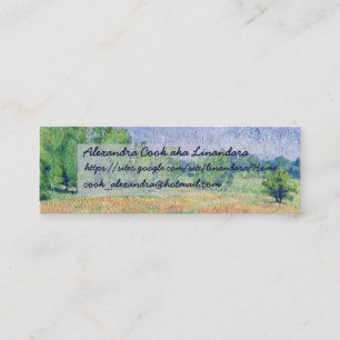 Meadows Nature-related business card