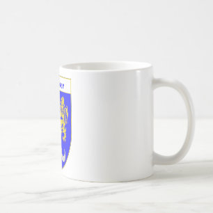 Meagher Coat of Arms/Family Crest Coffee Mug