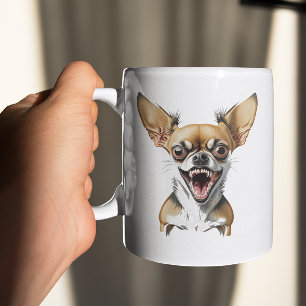 Mean Chihuahua Funny Dogs Coffee Mug