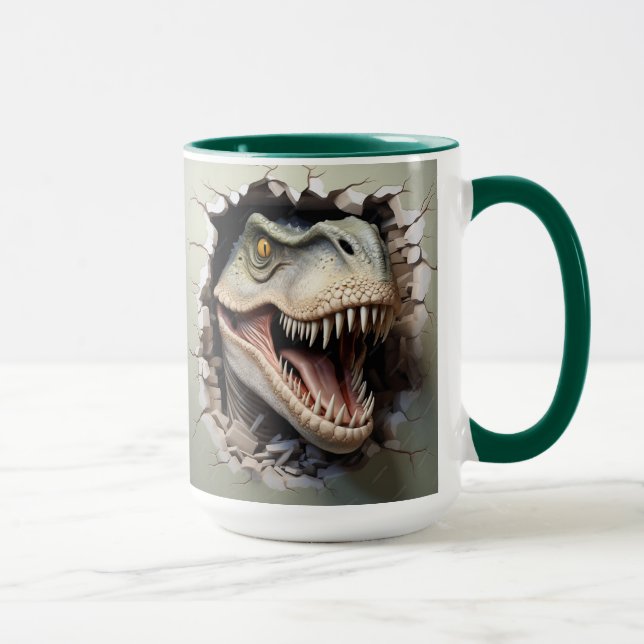 Mean Dinosaur Mug (Right)