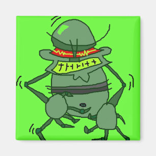MEAN GREEN MAGNET