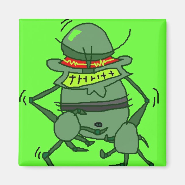 MEAN GREEN MAGNET (Front)