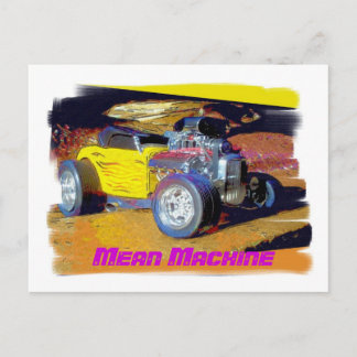 Mean Machine Postcard