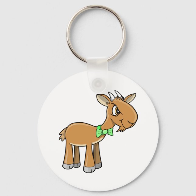 Mean Old Goat Key Chain (Front)