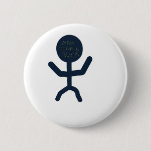 Mean People Suck 6 Cm Round Badge