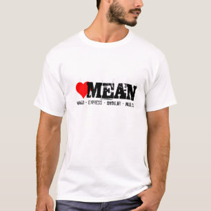 MEAN stack, mongo express, angular and node.js T-Shirt