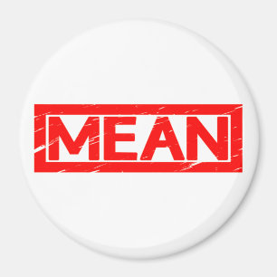 Mean Stamp Magnet
