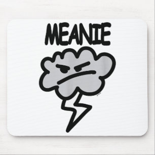Meanie Cloud Lightning Funny  Mouse Pad