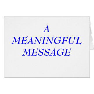 MEANING MESSAGE: INCARCERATION 7