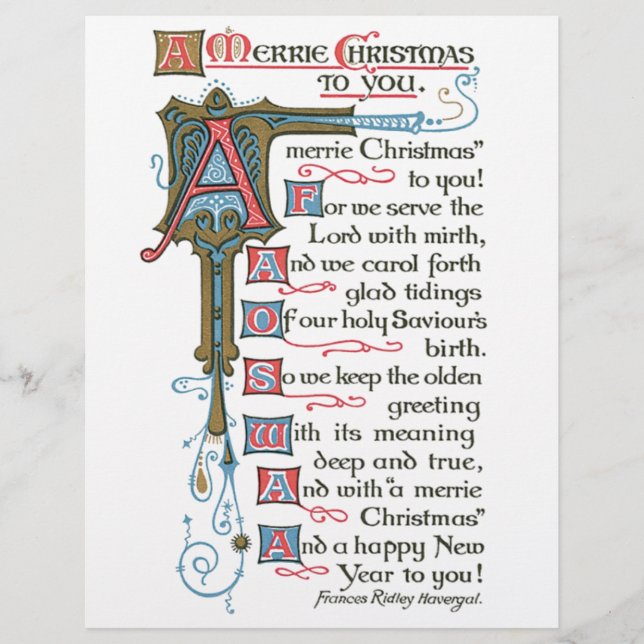 Meaning of Christmas Flyer (Front)