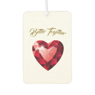 Meaningful Gift – Elegant Love Car Air Freshener