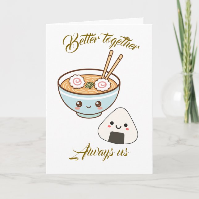 Meaningful Gift for Couples – Elegant Love Card (Front)