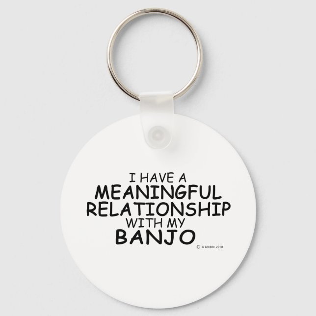 Meaningful Relationship Banjo Key Ring (Front)