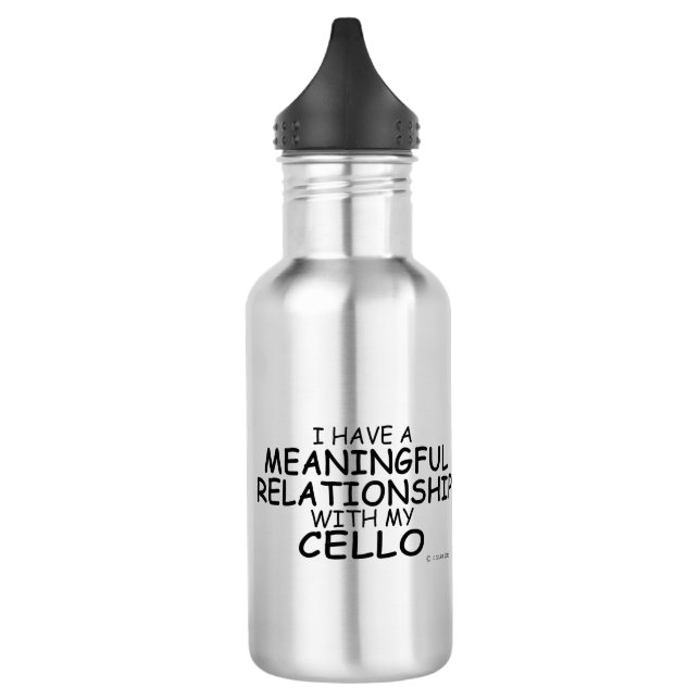 Meaningful Relationship Cello 532 Ml Water Bottle (Left)