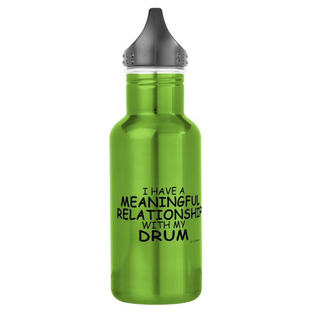 Meaningful Relationship Drum 532 Ml Water Bottle (Left)