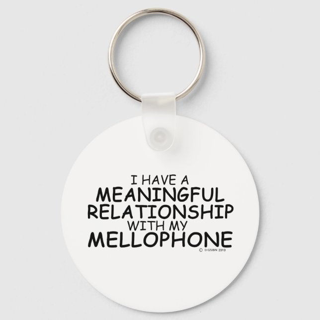 Meaningful Relationship Mellophone Key Ring (Front)