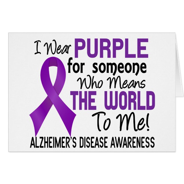 Means The World To Me 2 Alzheimer's Disease (Front Horizontal)