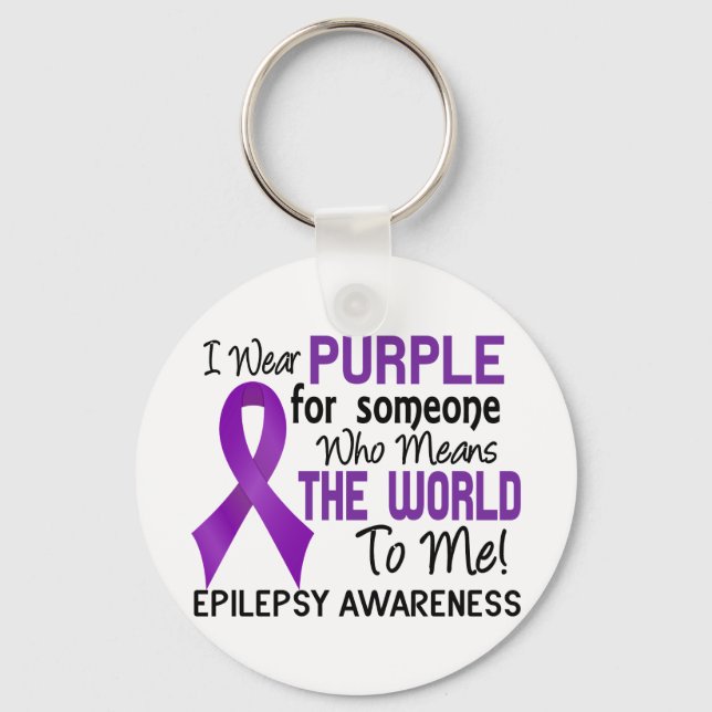 Means The World To Me 2 Epilepsy Key Ring (Front)