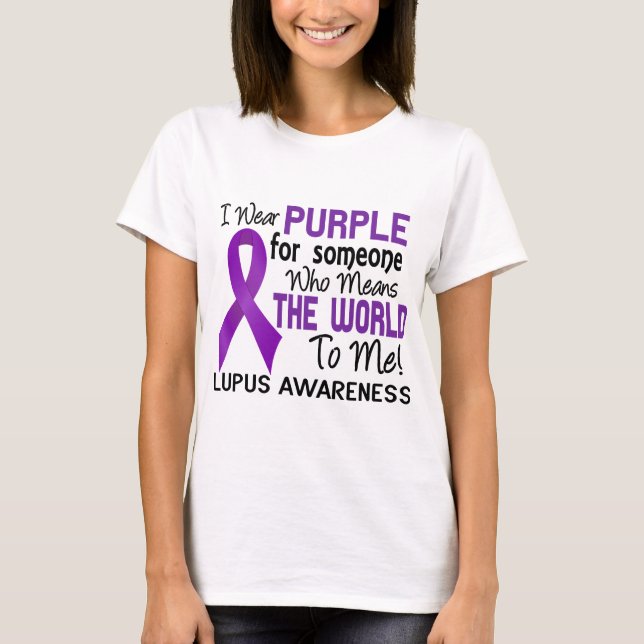 Means The World To Me 2 Lupus T-Shirt (Front)