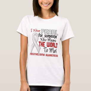 Means The World To Me 2 Mesothelioma T-Shirt