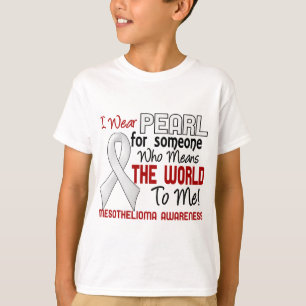 Means The World To Me 2 Mesothelioma T-Shirt