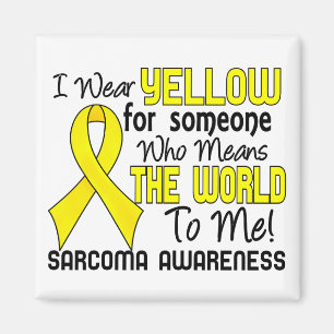 Means The World To Me 2 Sarcoma Magnet