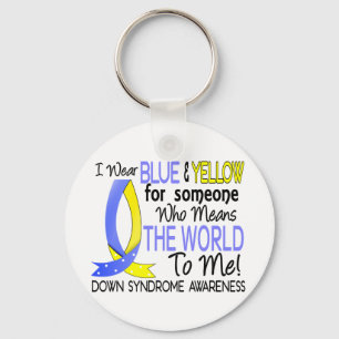 Means The World To Me Down Syndrome Key Ring