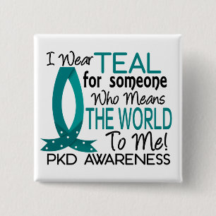 Means The World To Me PKD 15 Cm Square Badge
