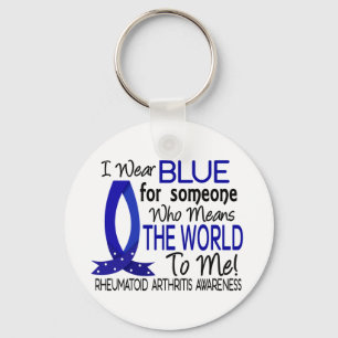 Means The World To Me Rheumatoid Arthritis Key Ring