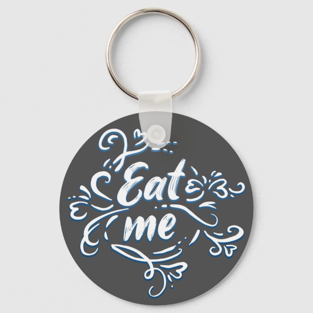 Meant in the Nicest Way Possible Key Ring (Front)