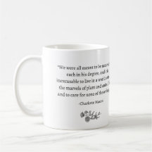 'Meant to be Naturalists' Charlotte Mason mug