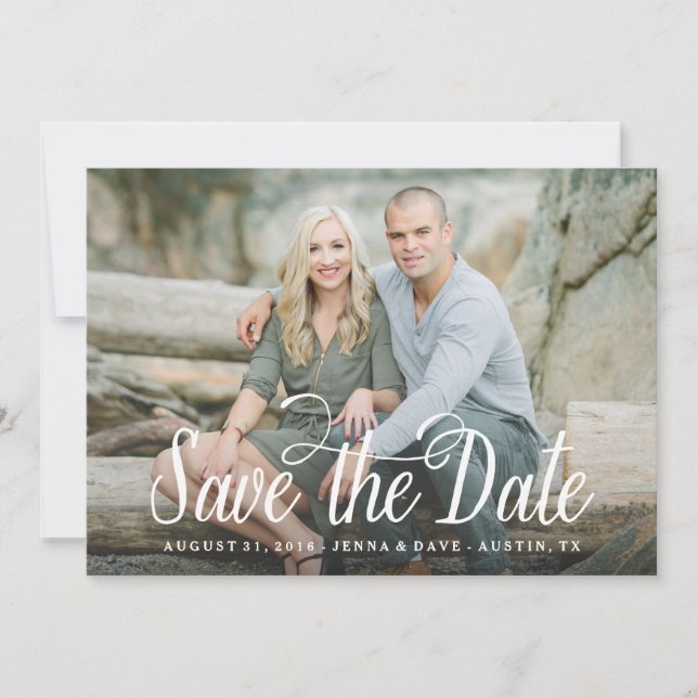 Meant to Be Save the Date Overlay (Front)