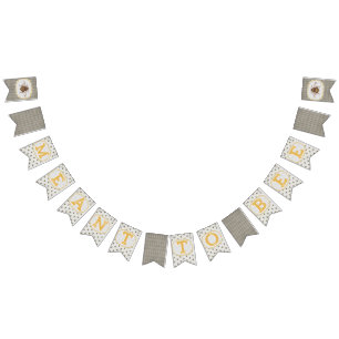 Meant To Bee - Black & White Banner