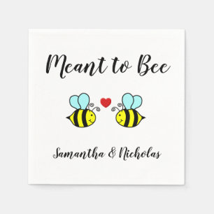 Meant to Bee - Cocktail Napkin