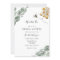 Meant to Bee Eucalyptus Bridal Shower Invitation