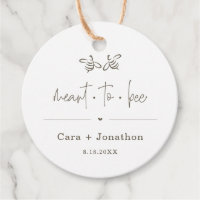 Meant to Bee Honey Jar Favour / Seed Packet