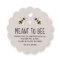 Meant to Bee Honey Wedding Favour Tag