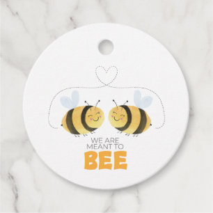 Meant to Bee Valentines Day Favour Tags