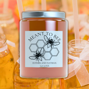 Meant to Bee Wedding Favour Tag