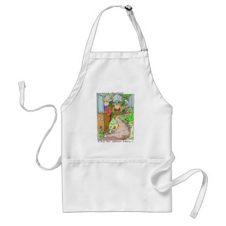 Meanwhile On The Organ Trail Funny Tees Mugs Etc. Standard Apron