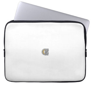 Measure Measure Cut Swear Repeat Saw Blade Shirt Laptop Sleeve