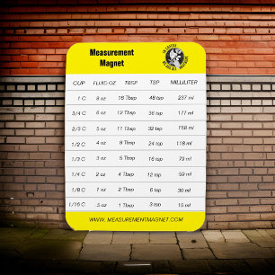 Measurement Magnet Yellow Logo 