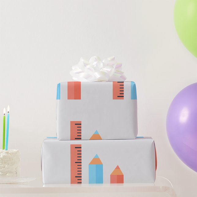 Measuring Pencils Wrapping Paper (Creator Uploaded)