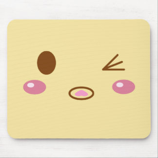 Meat Bun Face Mouse Pad